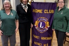 January 6, 2020 - Senator Iovino gets installed as a member of the Whitehall Community Lions Club