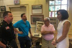 July 30, 2019 - Senator Iovino Visits the Bridgeville Area Historical Society.