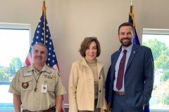 October 8, 2019 - Senator Iovino meets with members of the Boy Scouts Laurel Highlands Council.